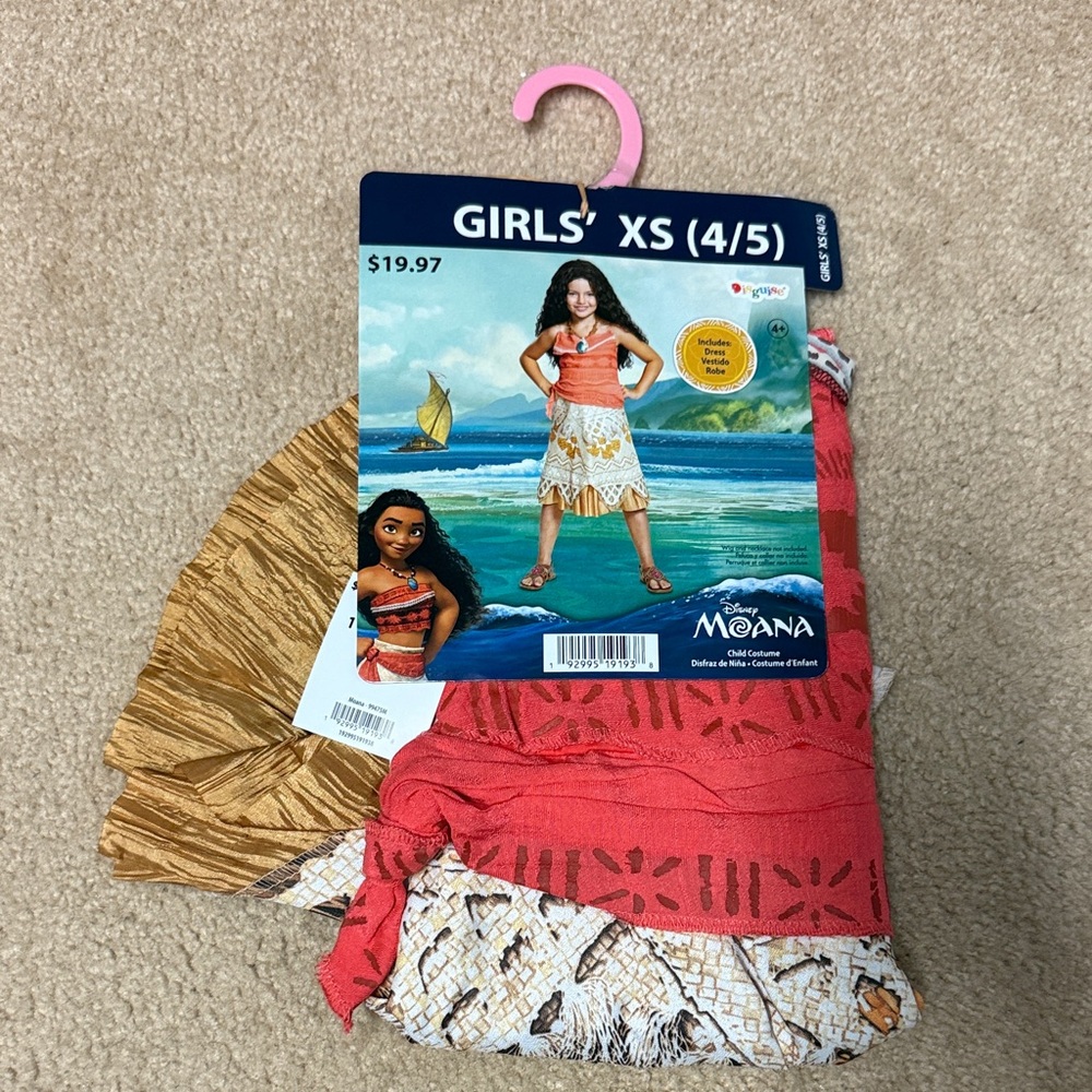 Moana Girls' Halloween Costume